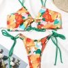 Bikini Sets * | Emmiol Tie Strap Floral Bikini Set