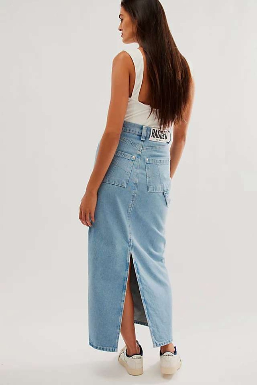 Skirts * | The Ragged Priest Carpenter Maxi Skirt