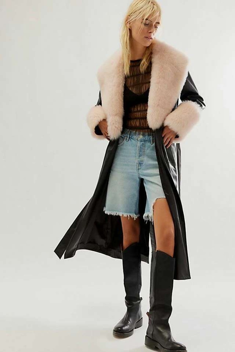 Jackets * | Free People Paris Streets Duster