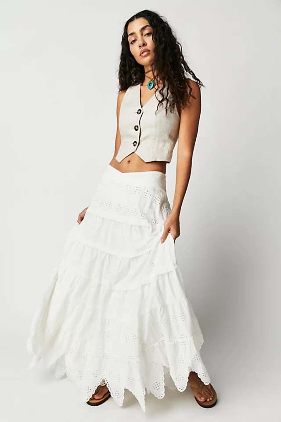 Skirts * | Free People Prairie Skirt