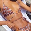 Bikini Sets * | Emmiol Heart Accent Floral Bikini Set