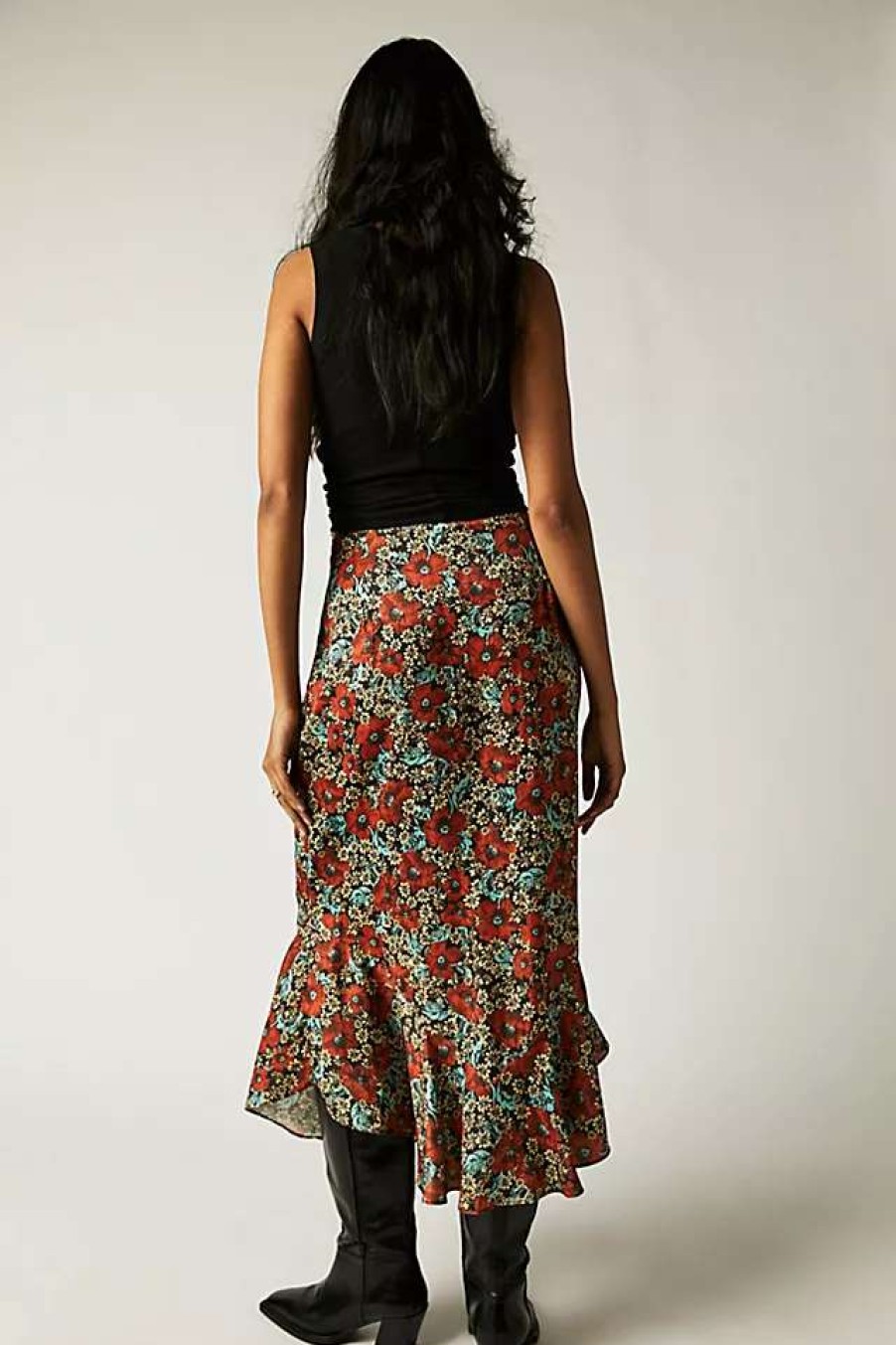 Skirts * | Free People Everything'S Rosie Midi Skirt