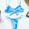 Bikini Sets * | Emmiol Tie Dye Push Up Bikini Set