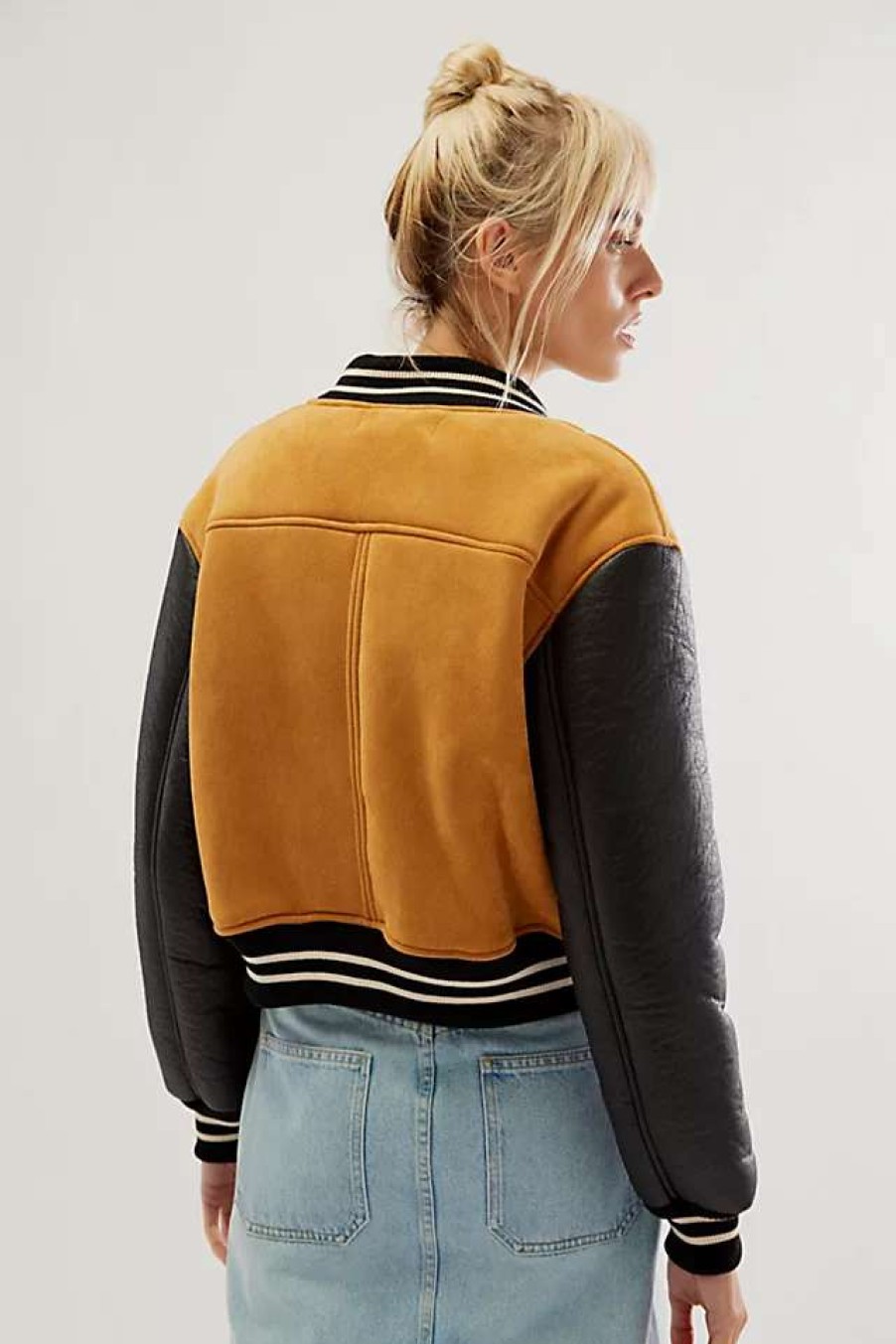 Jackets * | Free People Booksmart Bomber Jacket