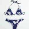 Bikini Sets * | Emmiol Floral Print Stitched Bikini Set