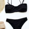 Bikini Sets * | Emmiol Smocked Spaghetti Strap Bikini Set