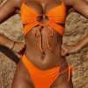 Bikini Sets * | Emmiol Lace Up Cutout Bikini Set