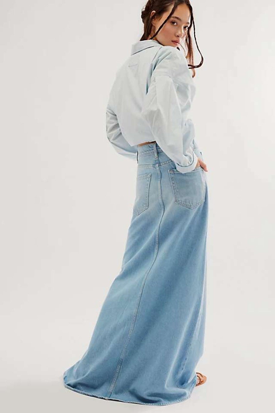 Skirts * | Mother The Sugar Cone Maxi Skirt