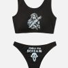 Bikini Sets * | Emmiol Spooky Skull Print Bikini Set