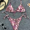 Bikini Sets * | Emmiol Butterfly Paisley Print Halter Bikini Set