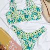 Bikini Sets * | Emmiol Floral Pattern Bikini Swimsuit