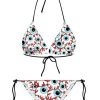 Bikini Sets * | Emmiol Allover Eye Print Halter Bikini Set