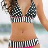 Bikini Sets * | Emmiol Sexy Polka Dot Triangle Bikini