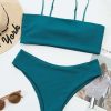 Bikini Sets * | Emmiol Solid Color Padded Bikini Set