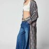 Jackets * | Chan Luu Block Print Beauty Kimono