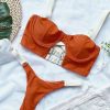 Bikini Sets * | Emmiol Patchwork Bandage Bikini