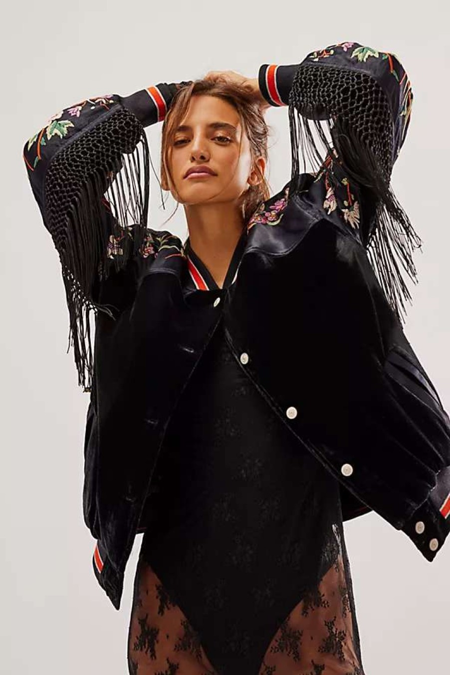 Jackets * | Free People Bali Seville Bomber Jacket