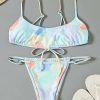 Bikini Sets * | Emmiol Tie-Dye High Cut Bikini Set